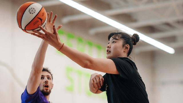 新援到位！WNBA达拉斯飞翼队记分享李月汝投篮训练视频的简单介绍